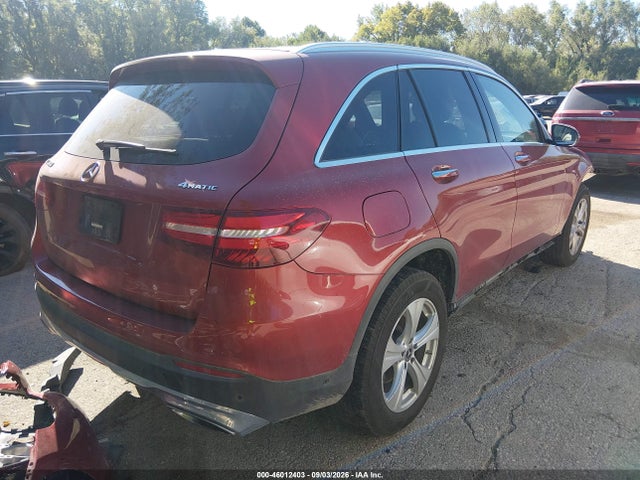 2018 Mercedes-benz Glc 300 4matic მანქანა იყიდება აუქციონზე, vin: WDC0G4KBXJV089284, აუქციონის ნომერი: 46012403