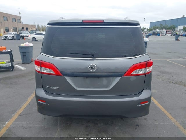 Продажа на аукционе авто 2015 Nissan Quest S, vin: JN8AE2KP4F9132800, номер лота: 46012433