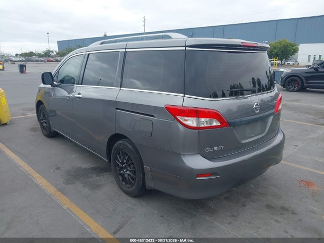 Продажа на аукционе авто 2015 Nissan Quest S, vin: JN8AE2KP4F9132800, номер лота: 46012433
