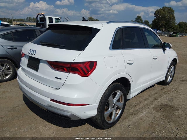Продажа на аукционе авто 2021 Audi Q3 Premium 40 Tfsi Quattro Tiptronic, vin: WA1AUCF37M1092682, номер лота: 46012447