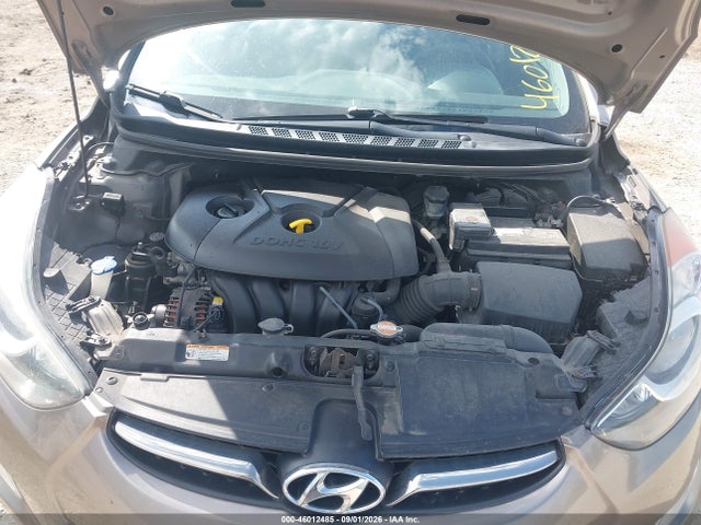 Продажа на аукционе авто 2012 Hyundai Elantra Limited, vin: 5NPDH4AE1CH108100, номер лота: 46012485