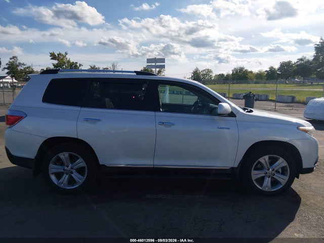 2013 Toyota Highlander Limited V6 მანქანა იყიდება აუქციონზე, vin: 5TDDK3EH0DS187142, აუქციონის ნომერი: 46012596