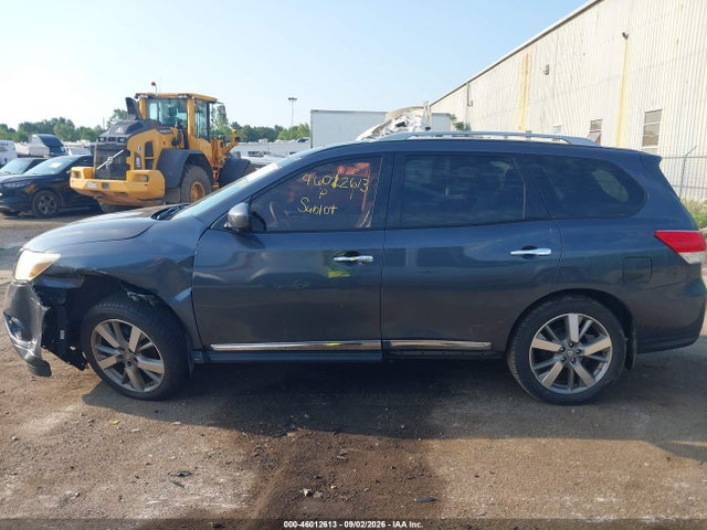 Продаж на аукціоні авто 2014 Nissan Pathfinder Platinum, vin: 5N1AR2MM0EC695679, номер лоту: 46012613