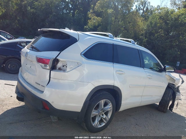 2016 Toyota Highlander Limited V6 მანქანა იყიდება აუქციონზე, vin: 5TDDKRFH1GS261352, აუქციონის ნომერი: 46012683