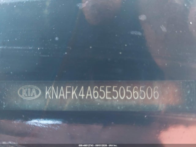 46012743 :رقم المزاد ، KNAFK4A65E5056506 vin ، 2014 Kia Forte Lx مزاد بيع