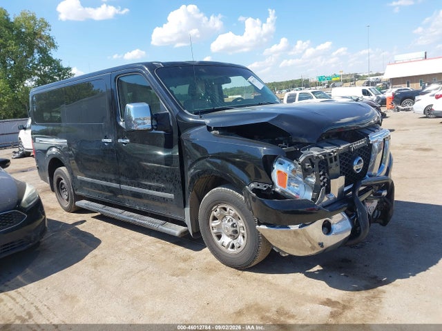 Auction sale of the 2016 Nissan Nv Passenger Nv3500 Hd Sl V8, vin: 5BZAF0AA7GN850618, lot number: 46012784