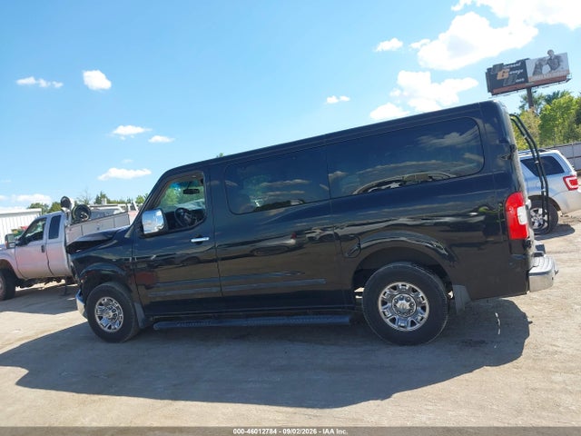 46012784 :رقم المزاد ، 5BZAF0AA7GN850618 vin ، 2016 Nissan Nv Passenger Nv3500 Hd Sl V8 مزاد بيع