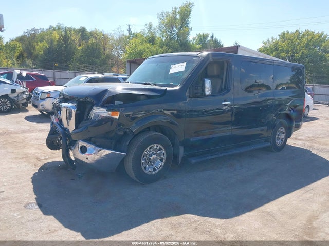 46012784 :رقم المزاد ، 5BZAF0AA7GN850618 vin ، 2016 Nissan Nv Passenger Nv3500 Hd Sl V8 مزاد بيع