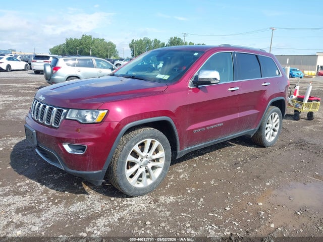 Продажа на аукционе авто 2017 Jeep Grand Cherokee Limited, vin: 1C4RJFBT8HC600449, номер лота: 46012791