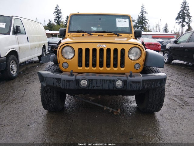 46012847 :رقم المزاد ، 1C4BJWDG2EL321804 vin ، 2014 Jeep Wrangler Unlimited Sport مزاد بيع