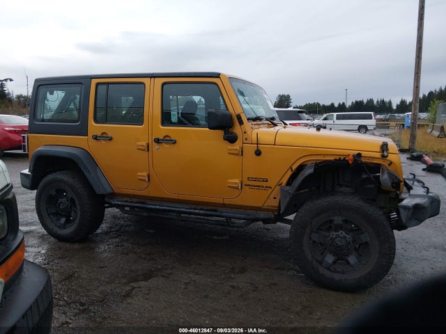 46012847 :رقم المزاد ، 1C4BJWDG2EL321804 vin ، 2014 Jeep Wrangler Unlimited Sport مزاد بيع