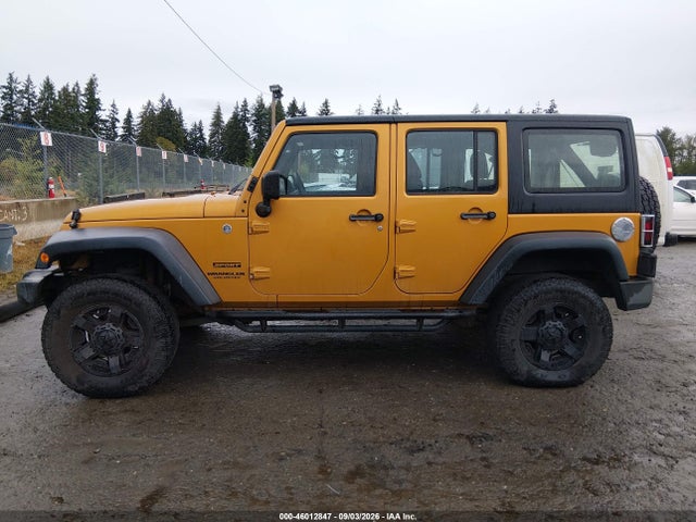 46012847 :رقم المزاد ، 1C4BJWDG2EL321804 vin ، 2014 Jeep Wrangler Unlimited Sport مزاد بيع