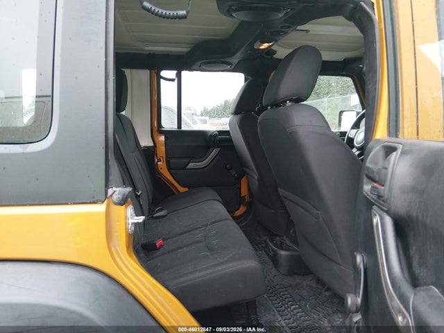 46012847 :رقم المزاد ، 1C4BJWDG2EL321804 vin ، 2014 Jeep Wrangler Unlimited Sport مزاد بيع