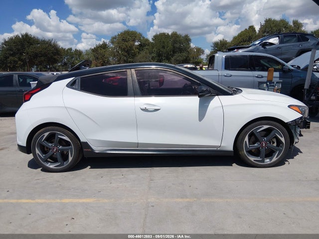 2019 Hyundai Veloster Turbo Ultimate მანქანა იყიდება აუქციონზე, vin: KMHTH6AB8KU013224, აუქციონის ნომერი: 46012883