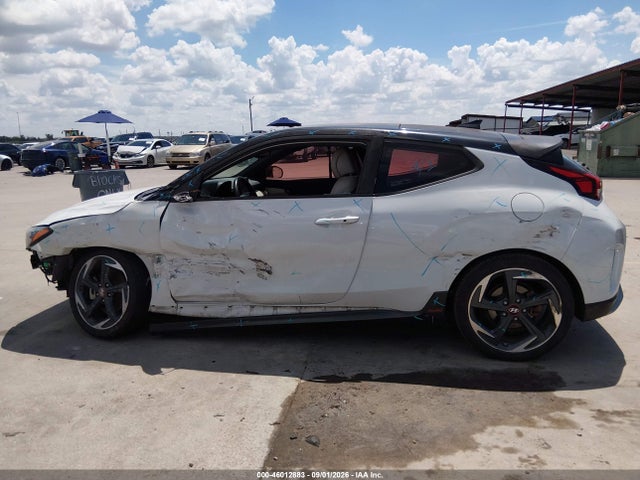 2019 Hyundai Veloster Turbo Ultimate მანქანა იყიდება აუქციონზე, vin: KMHTH6AB8KU013224, აუქციონის ნომერი: 46012883