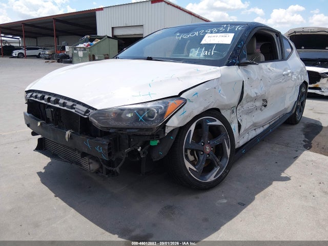 2019 Hyundai Veloster Turbo Ultimate მანქანა იყიდება აუქციონზე, vin: KMHTH6AB8KU013224, აუქციონის ნომერი: 46012883
