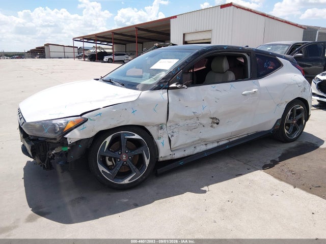 2019 Hyundai Veloster Turbo Ultimate მანქანა იყიდება აუქციონზე, vin: KMHTH6AB8KU013224, აუქციონის ნომერი: 46012883