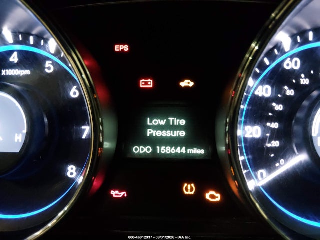 46012937 :رقم المزاد ، 5NPEC4AB9CH338654 vin ، 2012 Hyundai Sonata Limited 2.0t مزاد بيع