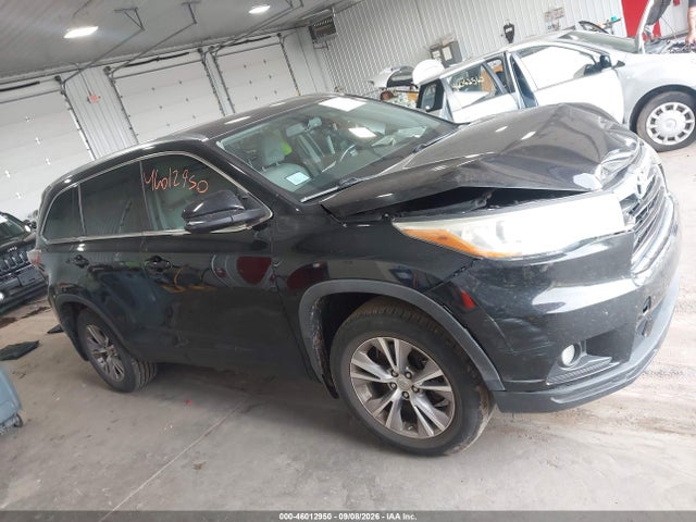 Aukcja sprzedaży 2015 Toyota Highlander Xle V6, vin: 5TDJKRFH5FS157822, numer aukcji: 46012950