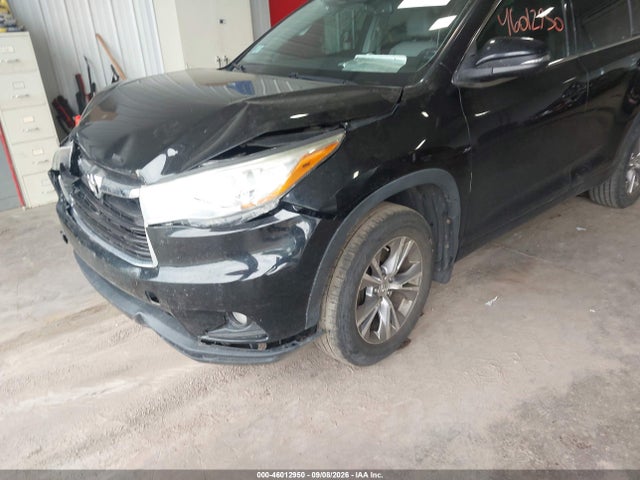 Aukcja sprzedaży 2015 Toyota Highlander Xle V6, vin: 5TDJKRFH5FS157822, numer aukcji: 46012950