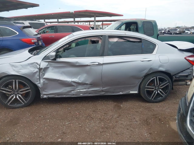 46012973 :رقم المزاد ، 1HGCR2F14HA016885 vin ، 2017 Honda Accord Sport Se مزاد بيع