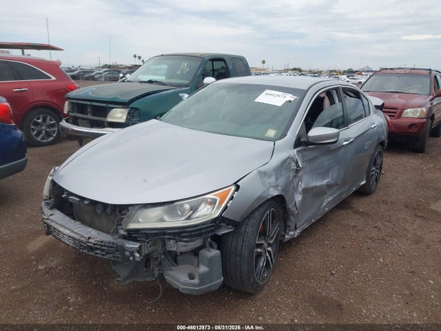 46012973 :رقم المزاد ، 1HGCR2F14HA016885 vin ، 2017 Honda Accord Sport Se مزاد بيع