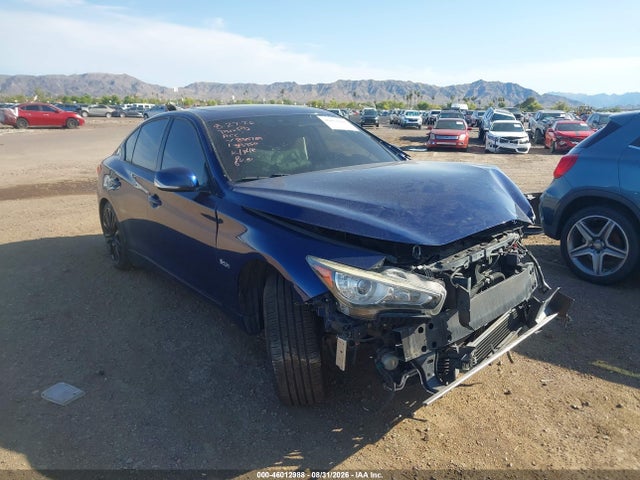 Продажа на аукционе авто 2017 Infiniti Q50 3.0t Red Sport 400, vin: JN1FV7AP1HM850789, номер лота: 46012988
