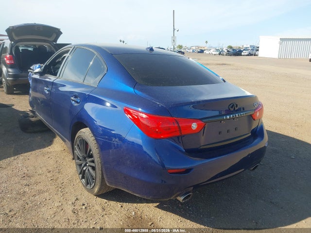 Продажа на аукционе авто 2017 Infiniti Q50 3.0t Red Sport 400, vin: JN1FV7AP1HM850789, номер лота: 46012988