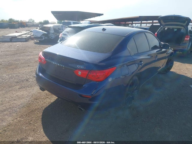 Продажа на аукционе авто 2017 Infiniti Q50 3.0t Red Sport 400, vin: JN1FV7AP1HM850789, номер лота: 46012988