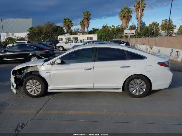 2017 Hyundai Sonata Hybrid Se მანქანა იყიდება აუქციონზე, vin: KMHE24L16HA059230, აუქციონის ნომერი: 46013047