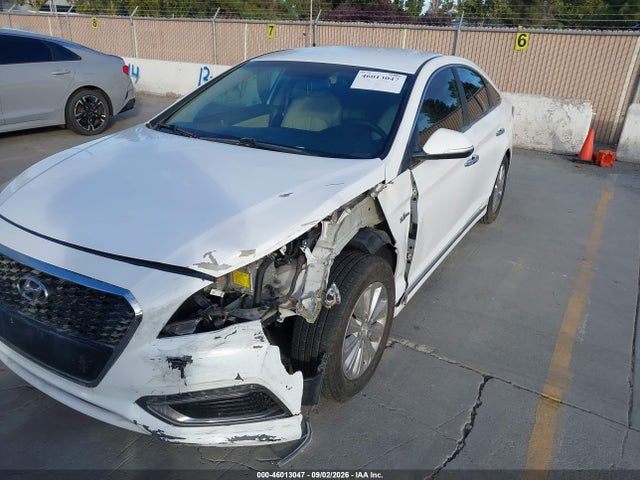 2017 Hyundai Sonata Hybrid Se მანქანა იყიდება აუქციონზე, vin: KMHE24L16HA059230, აუქციონის ნომერი: 46013047