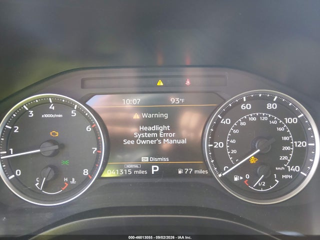 46013055 :رقم المزاد ، JA4J4VA83SZ035294 vin ، 2025 Mitsubishi Outlander Se 2.5 S-awc/trail Edition S-awc مزاد بيع