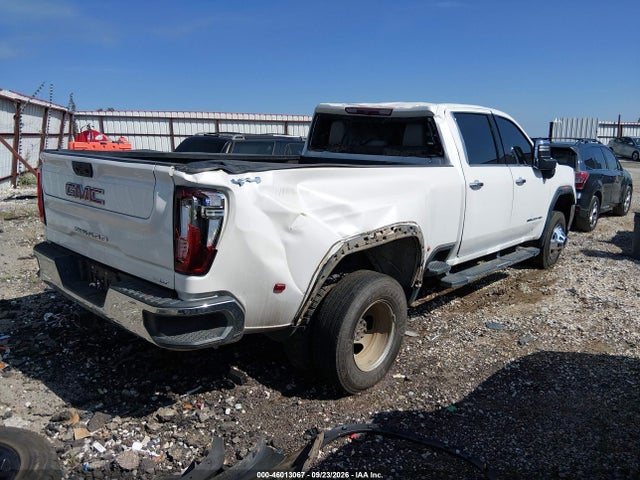 2021 Gmc Sierra 3500hd 4wd  Long Bed Slt მანქანა იყიდება აუქციონზე, vin: 1GT49UEY7MF153636, აუქციონის ნომერი: 46013067