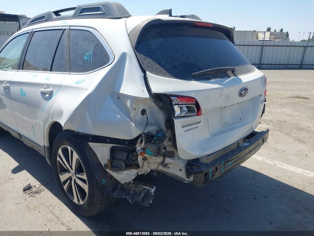 2018 Subaru Outback 2.5i Limited მანქანა იყიდება აუქციონზე, vin: 4S4BSANC4J3266581, აუქციონის ნომერი: 46013092
