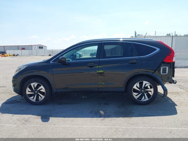 46013093 :رقم المزاد ، 5J6RM4H90FL107766 vin ، 2015 Honda Cr-v Touring مزاد بيع