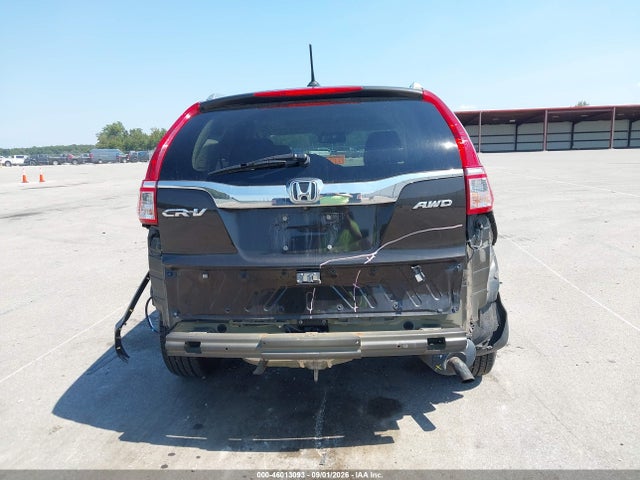46013093 :رقم المزاد ، 5J6RM4H90FL107766 vin ، 2015 Honda Cr-v Touring مزاد بيع