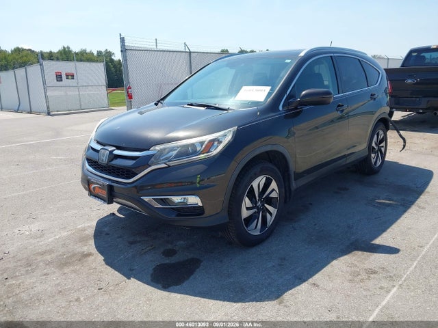 46013093 :رقم المزاد ، 5J6RM4H90FL107766 vin ، 2015 Honda Cr-v Touring مزاد بيع
