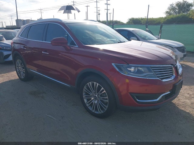 Aukcja sprzedaży 2016 Lincoln Mkx Reserve, vin: 2LMTJ6LR0GBL87102, numer aukcji: 46013150