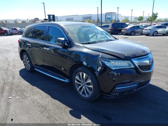 2016 Acura Mdx Technology   Acurawatch Plus Packages/technology Package მანქანა იყიდება აუქციონზე, vin: 5FRYD4H43GB018279, აუქციონის ნომერი: 46013180