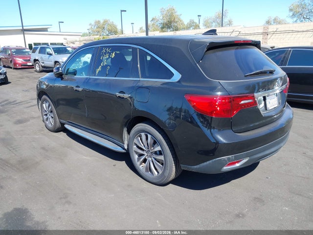 Aukcja sprzedaży 2016 Acura Mdx Technology   Acurawatch Plus Packages/technology Package, vin: 5FRYD4H43GB018279, numer aukcji: 46013180