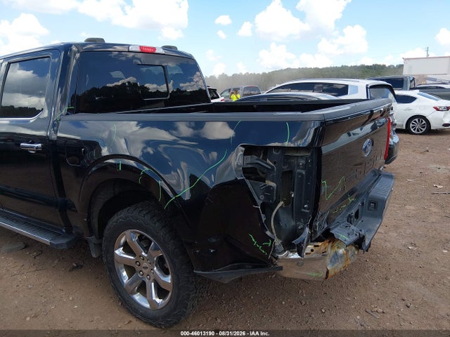 2021 Ford F-150 Lariat მანქანა იყიდება აუქციონზე, vin: 1FTEW1EP0MKE02563, აუქციონის ნომერი: 46013190