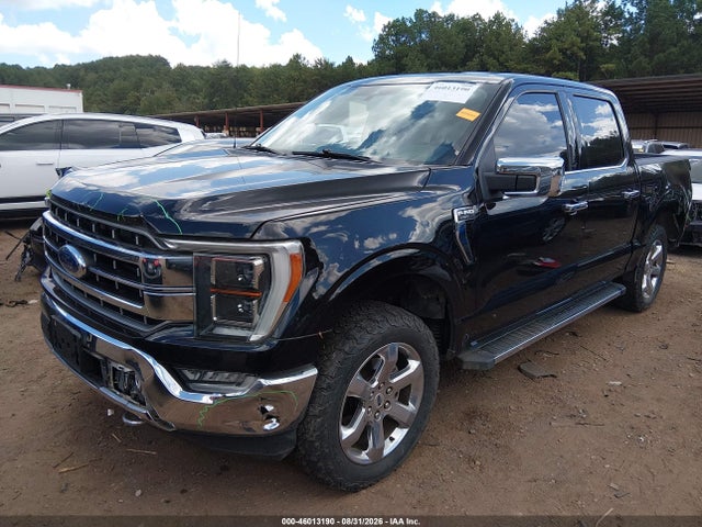 2021 Ford F-150 Lariat მანქანა იყიდება აუქციონზე, vin: 1FTEW1EP0MKE02563, აუქციონის ნომერი: 46013190