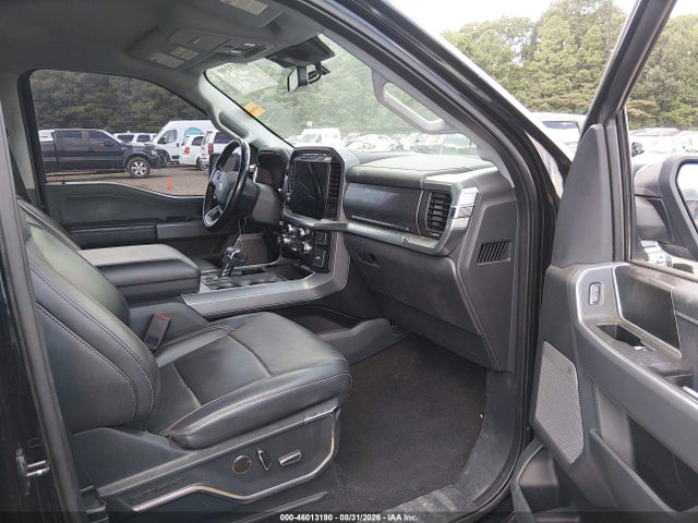 2021 Ford F-150 Lariat მანქანა იყიდება აუქციონზე, vin: 1FTEW1EP0MKE02563, აუქციონის ნომერი: 46013190
