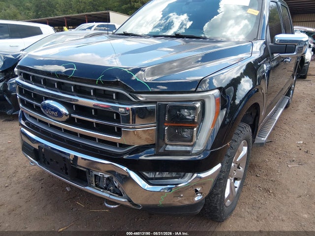 2021 Ford F-150 Lariat მანქანა იყიდება აუქციონზე, vin: 1FTEW1EP0MKE02563, აუქციონის ნომერი: 46013190
