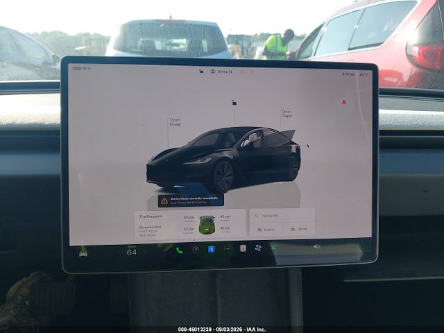 Продажа на аукционе авто 2025 Tesla Model 3 Long Range Rear-wheel Drive/standard Rear-wheel Drive, vin: 5YJ3E1EA3SF984089, номер лота: 46013239
