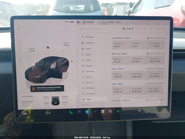 Продажа на аукционе авто 2025 Tesla Model 3 Long Range Rear-wheel Drive/standard Rear-wheel Drive, vin: 5YJ3E1EA3SF984089, номер лота: 46013239