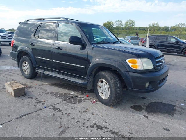 46013268 :رقم المزاد ، 5TDBT48A82S095055 vin ، 2002 Toyota Sequoia Limited V8 مزاد بيع