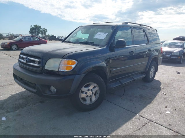 46013268 :رقم المزاد ، 5TDBT48A82S095055 vin ، 2002 Toyota Sequoia Limited V8 مزاد بيع