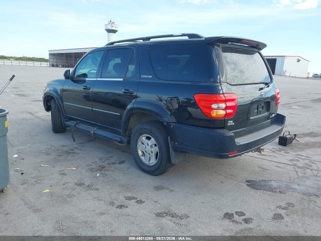 46013268 :رقم المزاد ، 5TDBT48A82S095055 vin ، 2002 Toyota Sequoia Limited V8 مزاد بيع