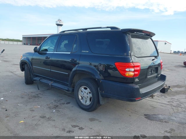 46013268 :رقم المزاد ، 5TDBT48A82S095055 vin ، 2002 Toyota Sequoia Limited V8 مزاد بيع